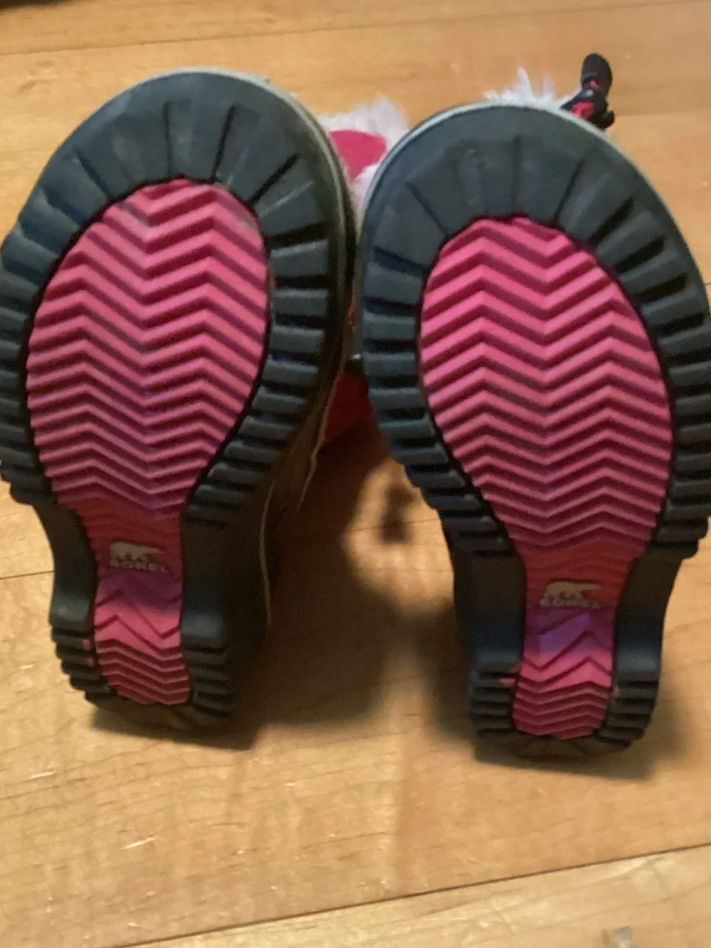 Sorel Kids Bright Pink Faux Fur Winter Boots
